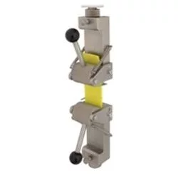 Eccentric self-closing roller jaw 10 kN (yellow rubber)