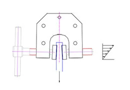 What is the advantage of U-jaws for tensile testing?