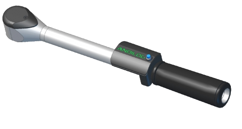 Wireless torque sensor of type torque wrench