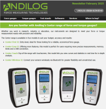 ANDILOG accessories for force measurement